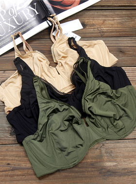 C3 欧美单女内衣夏季纯色光面超薄牛奶丝滑透气显胸小文胸70E75BG