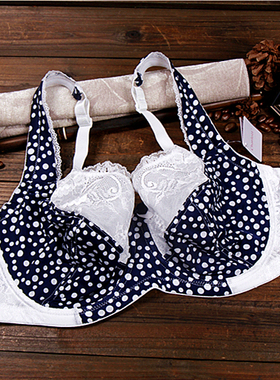 G10 媛媛大码全罩杯蕾丝超薄文胸75CD80D85BCDEF90CDE95CDEF100DE