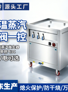 拓铃商用燃气电热蒸包炉油水分离