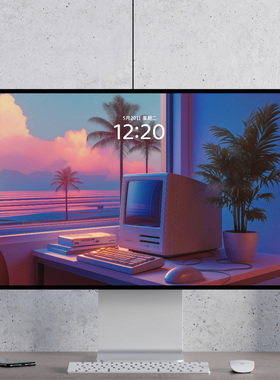 复古citypop 治愈插画 漫画 电脑手机壁纸mac电脑ipad壁纸