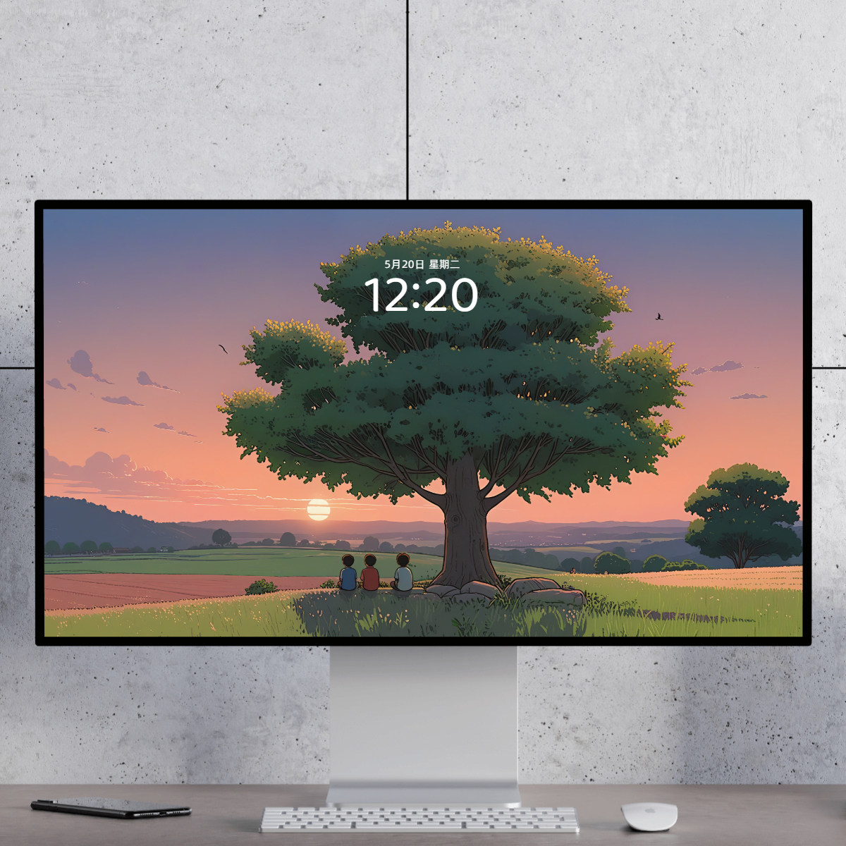 日落 童年时光 可爱治愈 电脑手机壁纸ipad、Watch折叠手机壁纸,商务/设计服务,设计素材/源文件,淘宝优惠券,粉丝福利购,淘宝优惠卷