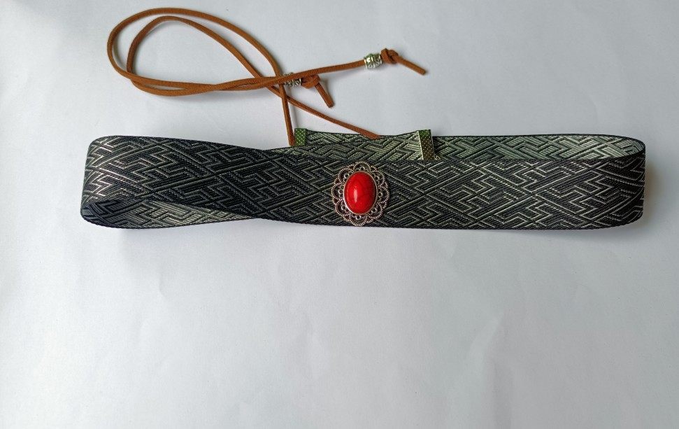 汉服抹额头带古装头饰眉心坠眉头男额头挂饰男人发带绑古风古代