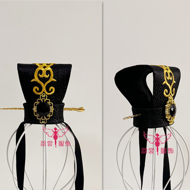 春秋战国发冠秦汉发冠西汉卫青头饰古装公子发饰将军影视头冠88款