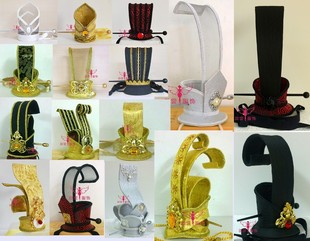 男古装头饰春秋战国诸侯发冠发饰秦汉古风冠帽子大臣汉服头冠