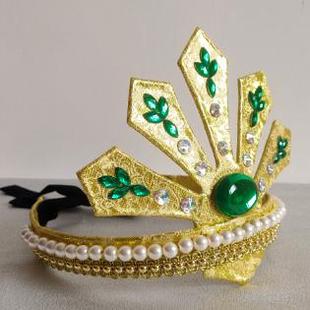 封神榜演义古装发冠古代商周朝纣王文武大臣护额抹额冠古装头饰3