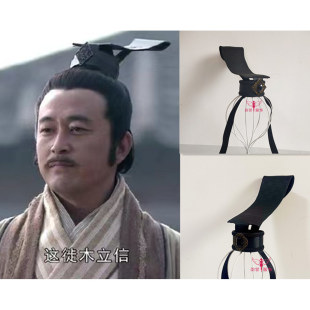 手作男古装发冠战国时期商鞅卫鞅公孙鞅古装发饰头冠汉服男头饰98