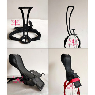 春秋战国发冠楚高冠8八字冠古代远游头冠西楚秦汉服男古装头饰97