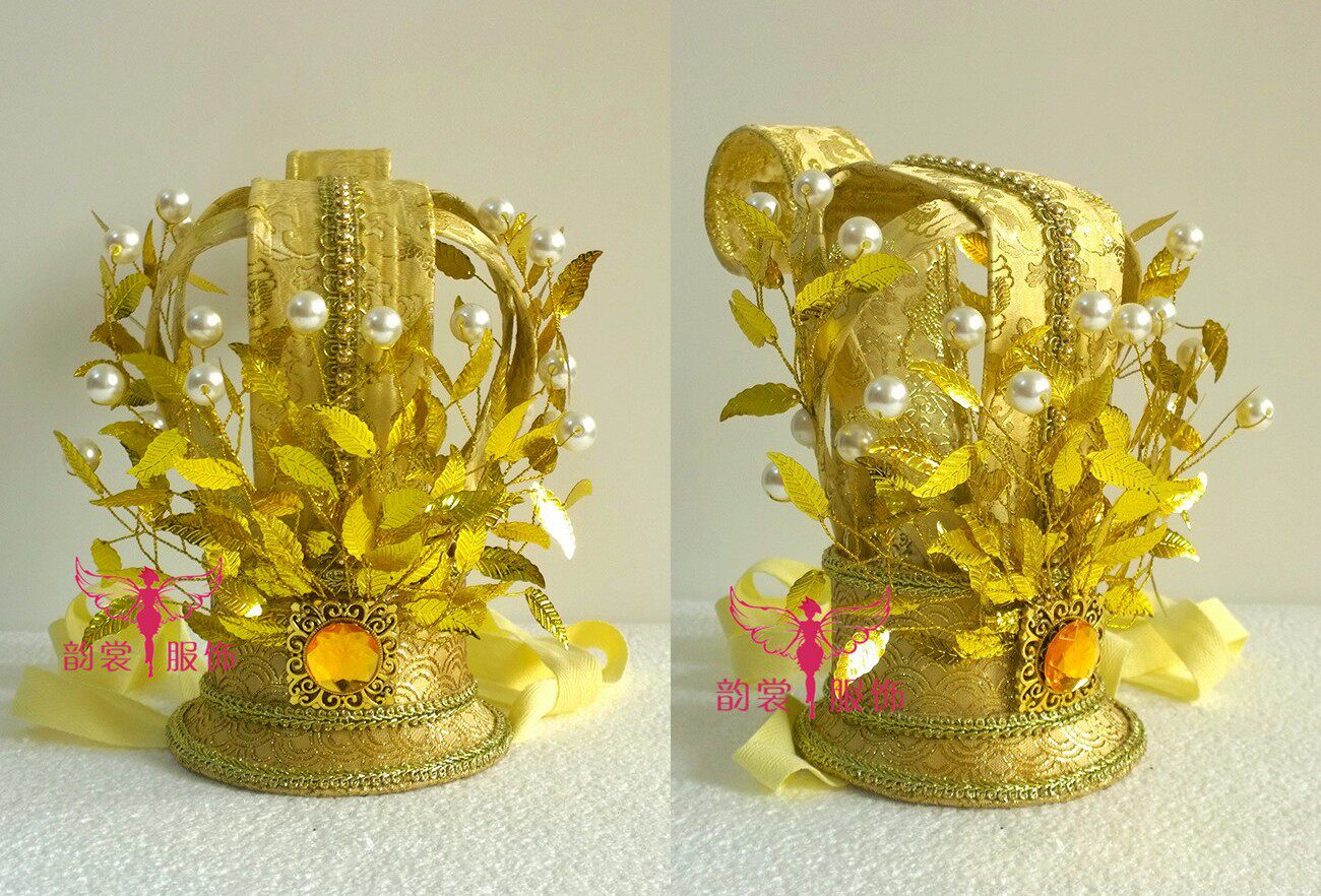 古装头饰皇帝太子头冠男古装汉服配饰皇冠影视戏剧影楼发冠045款