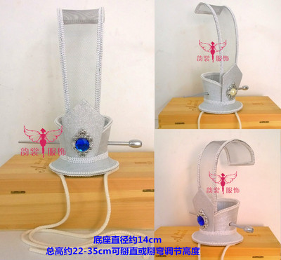 银白色头饰影视剧古装汉服发冠