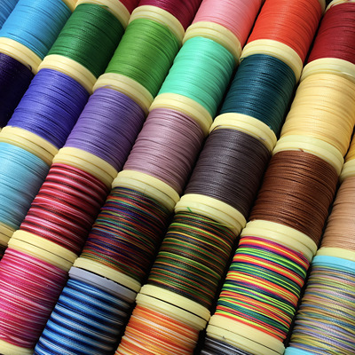 0.45/0.55/0.65/0.8mm南美圆蜡线小卷试用分装DIY手工绳手绳项链