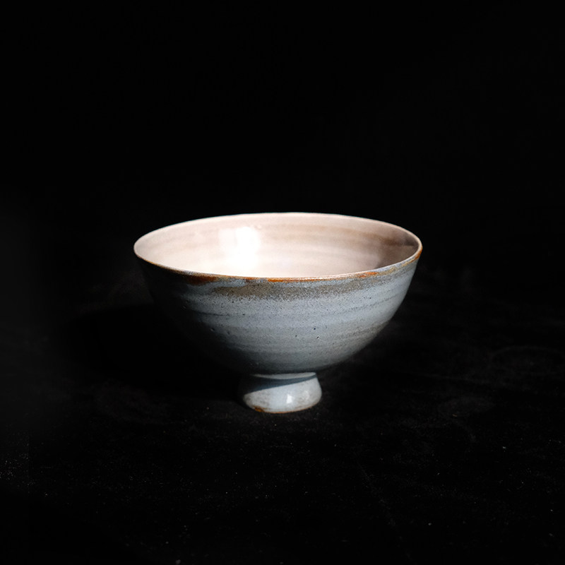 进口常滑烧 丹下悦子手作 茶碗 茶杯 饭碗 陶制120ml日式餐具
