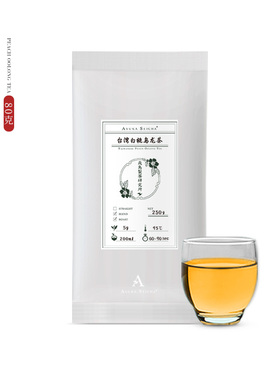 台湾白桃味乌龙80g飞鸟制茶监修冻顶乌龙蜜桃乌龙组合