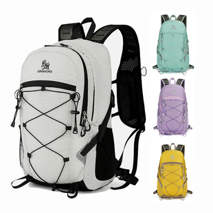 户外轻便登山包女20L小背包轻量化徒步旅游双肩防水旅行爬山包30L