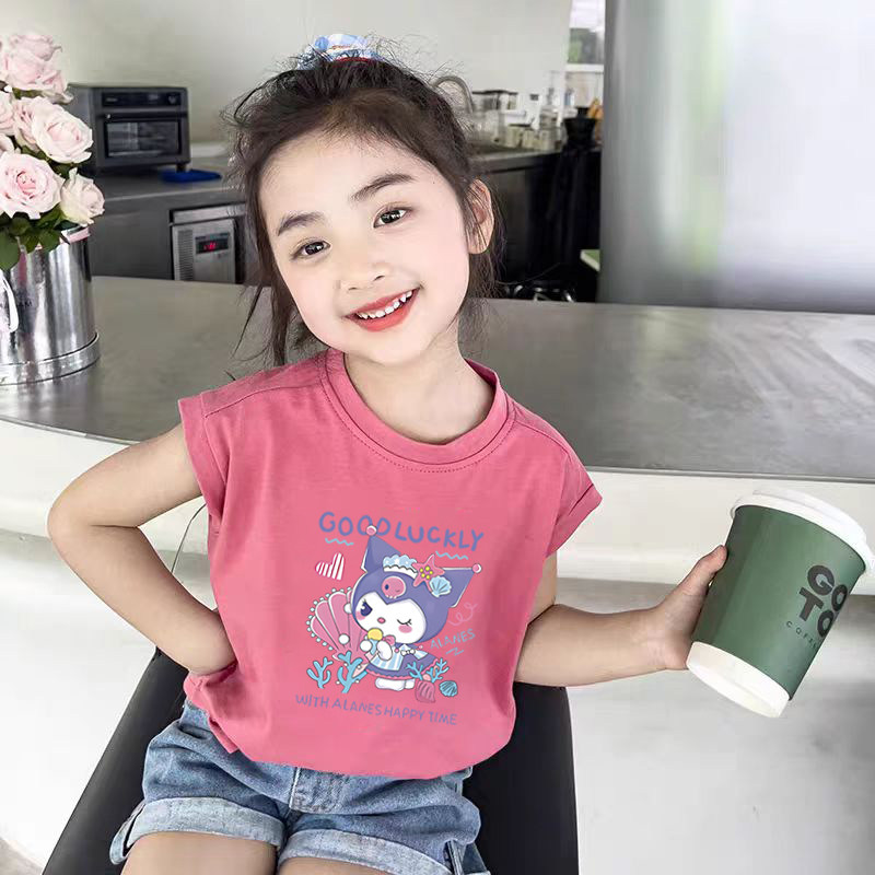 纯棉女童装无袖背心T恤2025夏季新款儿童宝宝卡通动漫印花上衣服,童装/婴儿装/亲子装,背心吊带,淘宝优惠券,粉丝福利购,淘宝优惠卷