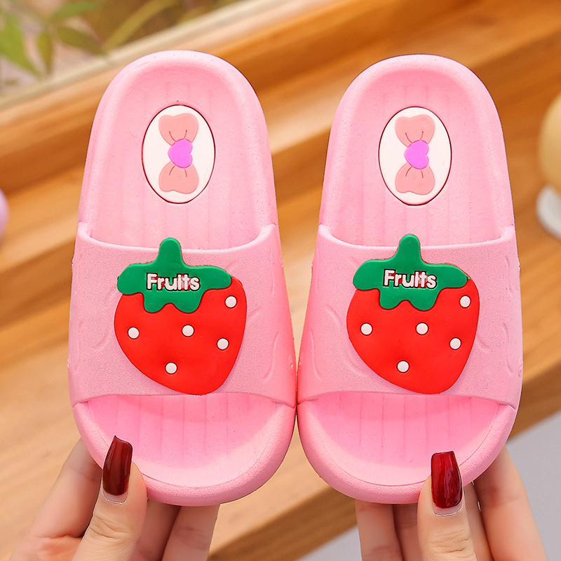 夏季可爱儿童拖鞋男女童加厚底