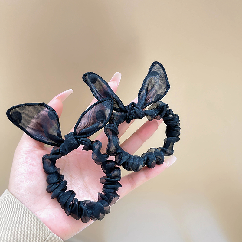 妃曼发圈纱质日韩风扎马尾发绳