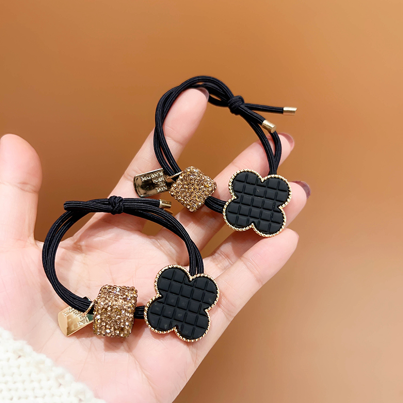 妃曼发圈合金水钻日韩