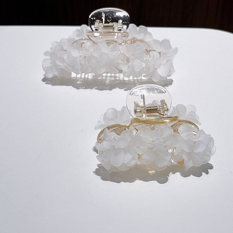 妃曼抓夹树脂仿珍珠日韩