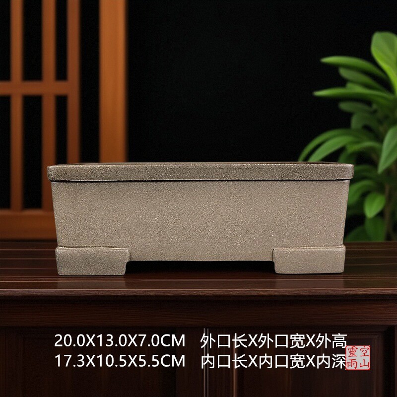 马槽长方形小品宜兴紫砂精品直销