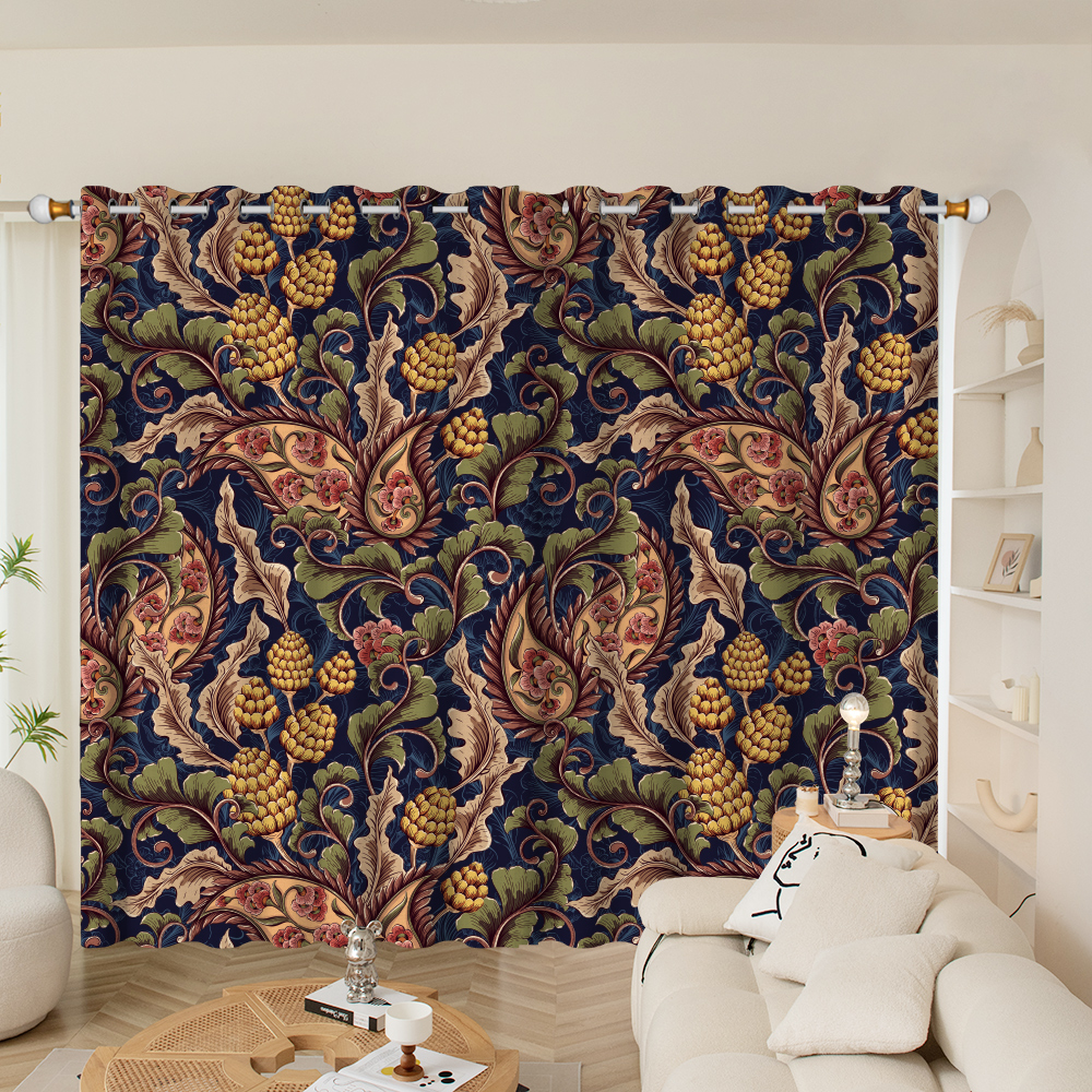 波西米亚民宿酒店风遮光隐私窗帘