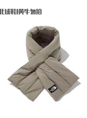 北面THE NORTH FACE时尚纯色印花徽标聚酯纤维围脖男女款NA5IN56C