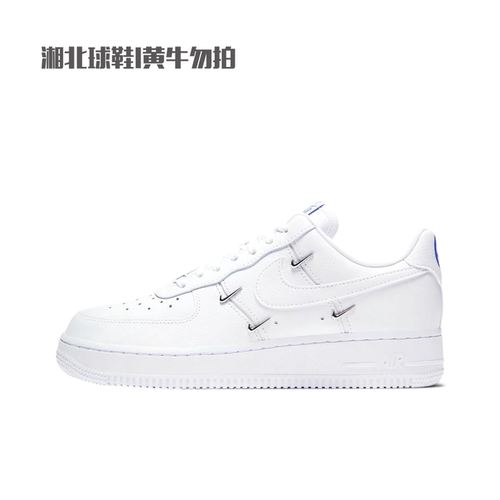NIKE耐克女子夏AIR FORCE AF1空军一号四勾运动休闲鞋CT1990-100