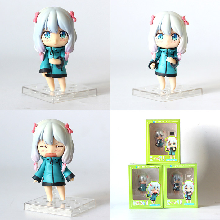 包邮优质版gsc q版粘土 774 埃罗芒阿老师 和泉纱雾 黄漫老师手办