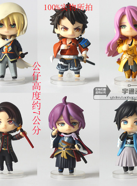 现货Q版6款刀剑乱舞 歌仙兼定 加州清光 大和守安定 盒蛋公仔手办