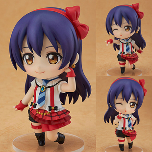 包邮优质版 换脸Love Live! 510# 园田海未 GCS Q版粘土手办模型