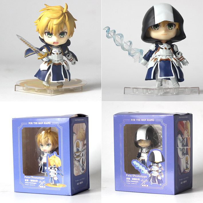 Q版两款 亚瑟 潘德拉贡 灵基再临Ver. Fate/Grand Order可动手办