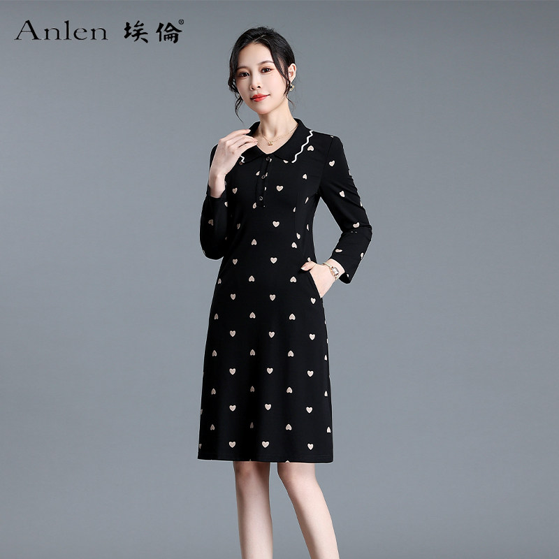 秋季连衣裙妈妈装新品女