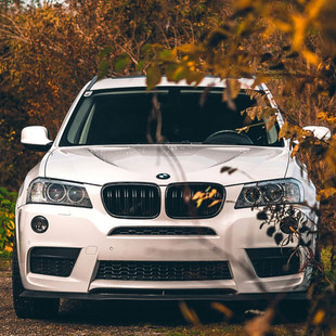 适用宝马12345系GT中网改装X1X2X3X4X5X6黑武士满天星前进气格栅