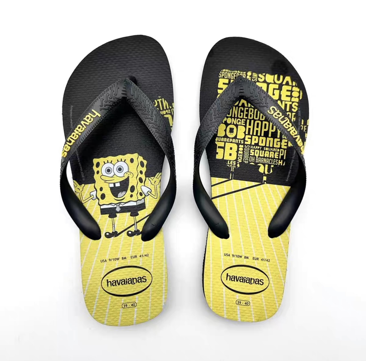 2025巴西哈瓦那Havaianas simpsons辛普森情侣男女沙滩外穿人字拖