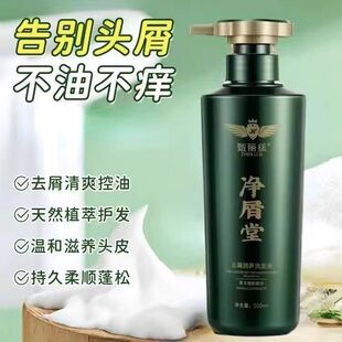 甄丽丝净屑堂去屑洗发水强效高端杀菌精华柔润抗炎平衡水油