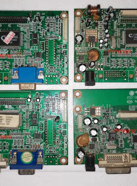 拆机长城 M92 Z96 液晶显示器 驱动板L9VB4 信号板 带DVI 接口