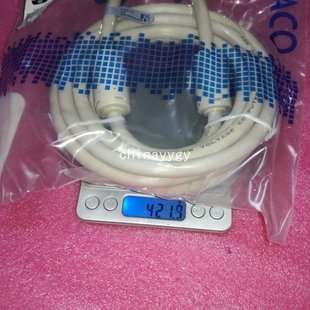 原装液晶显示器 VGA线 信号线3米 15针 全通 VGA连接线白色数据线