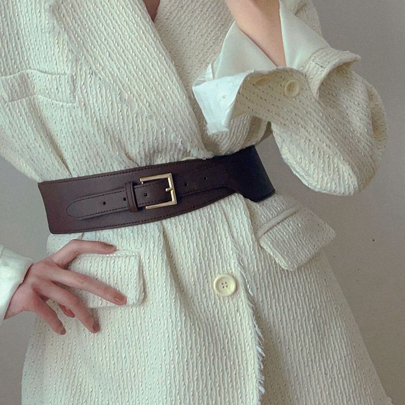 女款百搭时尚束腰宽腰封