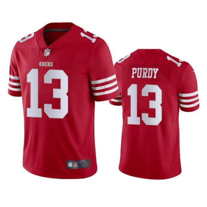 49ers橄榄球服旧金山49人13号Purdy球衣普尔迪比赛服男