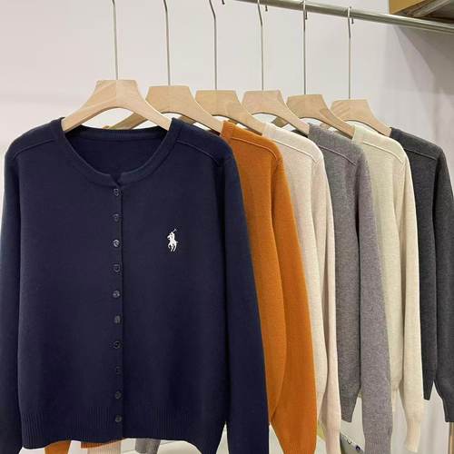 开衫外套刺绣洋气减龄针织衫毛衣