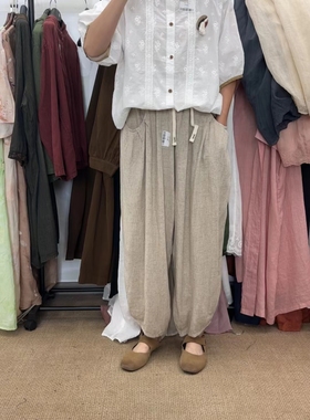 19508韩版刺绣钩花全棉白色短袖衬衫女波浪边下摆森系上衣送胸针