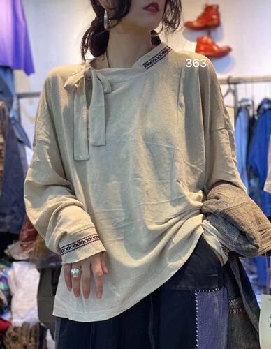 全棉蝴蝶结系带刺绣一件包邮