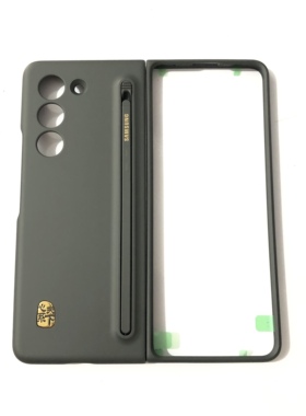 三星原装正品galaxy Fold5手机壳纤巧附spen手写笔保护套折叠屏官方心系天下W24全包外壳F5原厂薄型硬壳新款