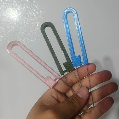 双针拼豆笔拼豆镊子2.6mm豆子专用省力拼豆笔豆笔