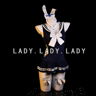 Lady内衣性感小胸学妹兔女郎cos制服套装睡衣诱惑趣情纯欲qqny女
