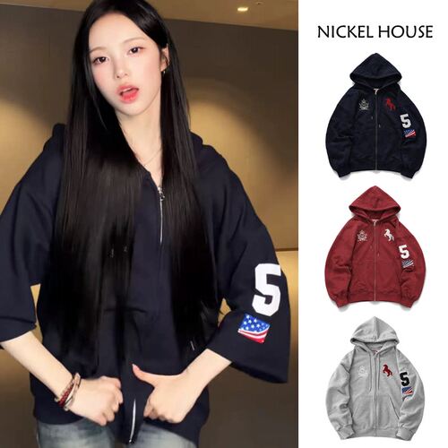 Ian郑伊安同款NICKEL小马卫衣潮