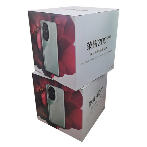 定制手机店瓦楞纸立方体堆码箱
