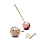 MonkeyBusiness匹诺曹棒棒糖转笔刀不倒翁小木偶削笔刀礼物