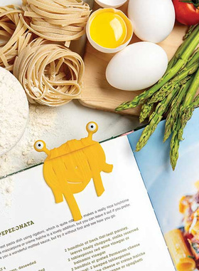 OTOTO意大利粉怪兽书签 卡通文艺文具可爱创意礼物Spaghetti Tale