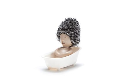Peleg Design 浴缸美女沥水架 Soap Opera 海绵钢丝球收纳