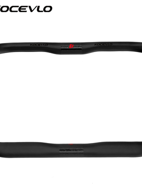KOCEVLO碳纤维自行车弯把公路自行车把圆管3T碳纤维分体弯把